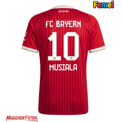 Bayern Munich Jamal Musiala #10 Tricou Fotbal Replică 2026-27 Femei Acasa Bayern Munich Jamal Musiala #10 Tricou Fotbal Replică 2026-27 Femei Acasa